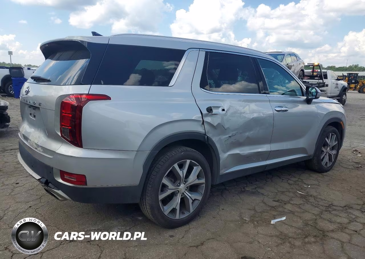 2022 Hyundai Palisade Sel VIN:KM8R44HE3NU357672 - 3