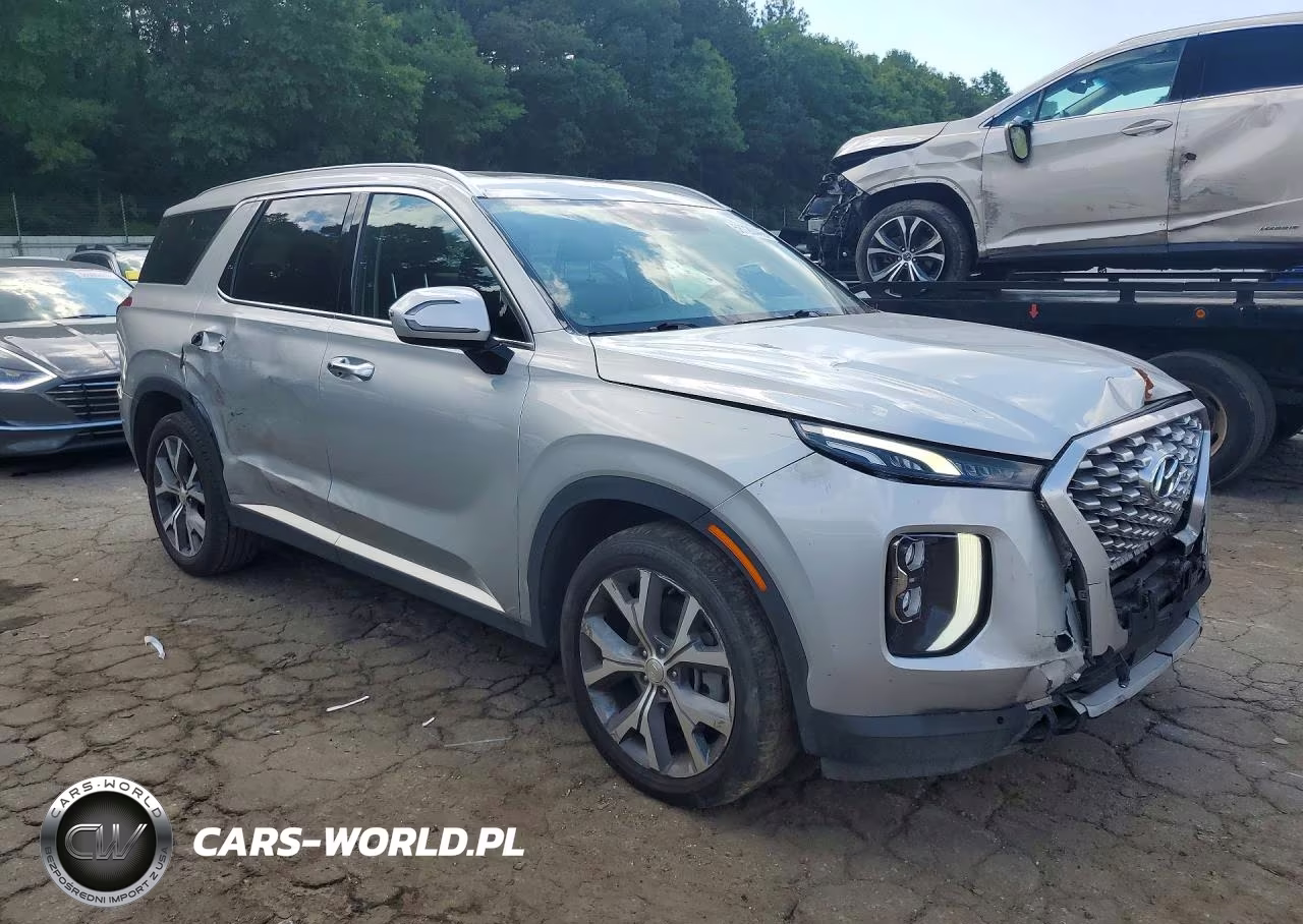 2022 Hyundai Palisade Sel VIN:KM8R44HE3NU357672 - 4
