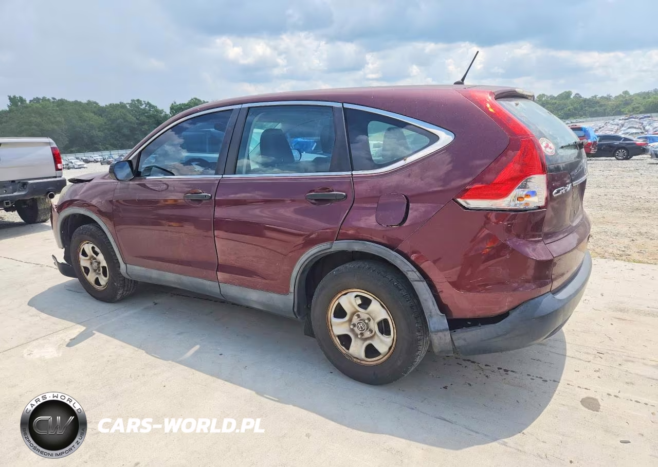 2013 Honda Cr-V Lx VIN:5J6RM3H34DL041337 - 2