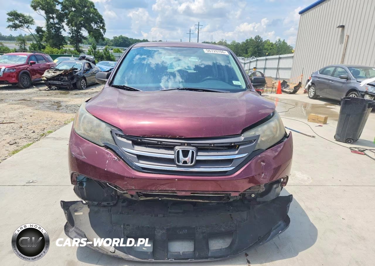 2013 Honda Cr-V Lx VIN:5J6RM3H34DL041337 - 5