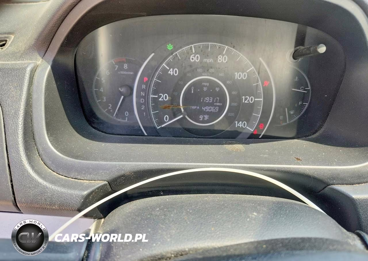 2013 Honda Cr-V Lx VIN:5J6RM3H34DL041337 - 9