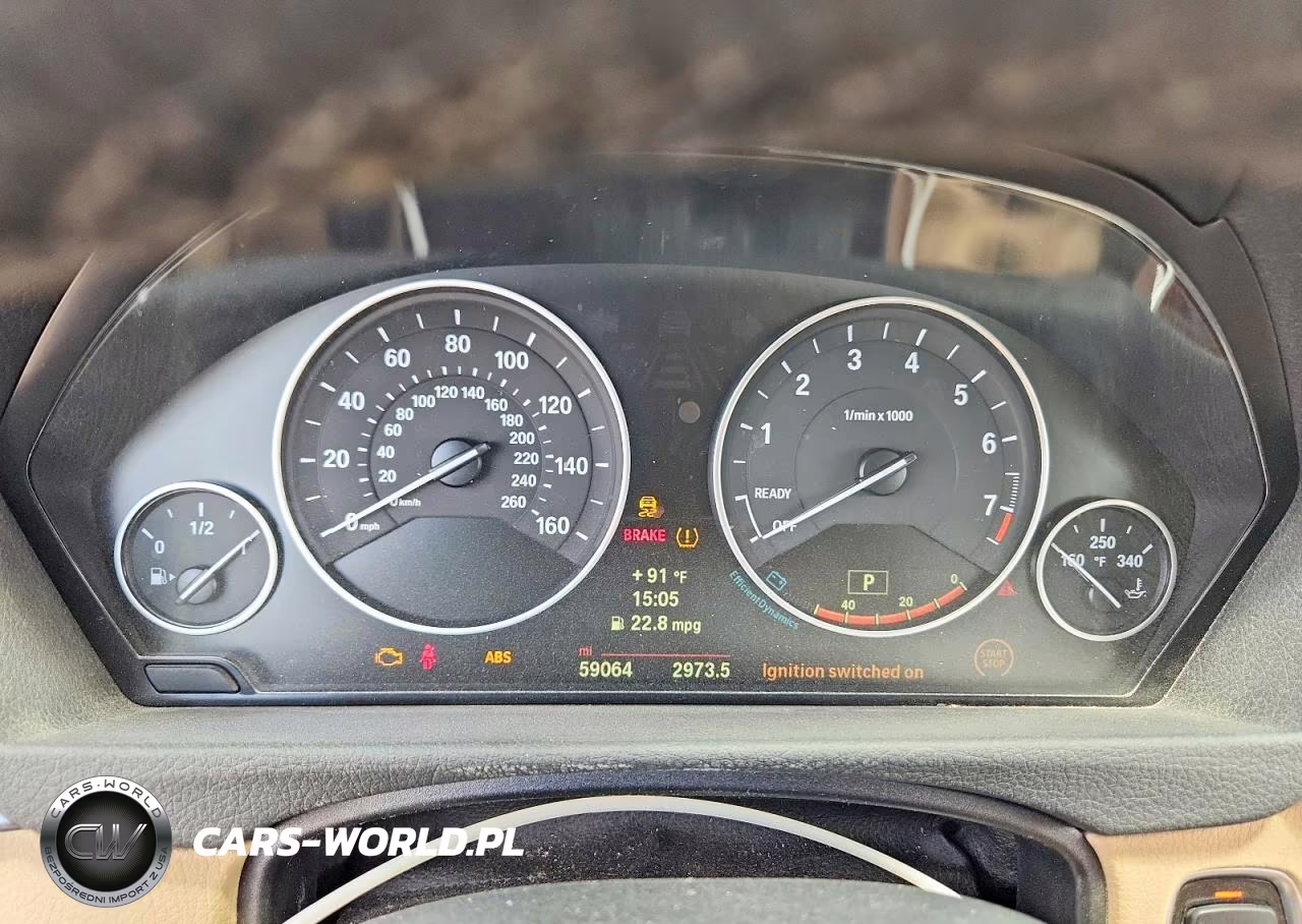2014 BMW 328 I VIN:WBA3A5C57EP602260 - 9