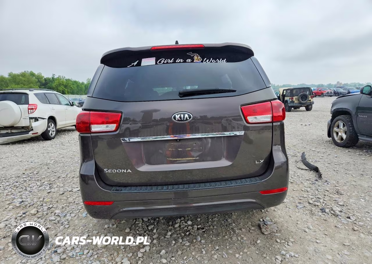 2015 Kia Sedona Lx VIN:KNDMB5C16F6080035 - 6
