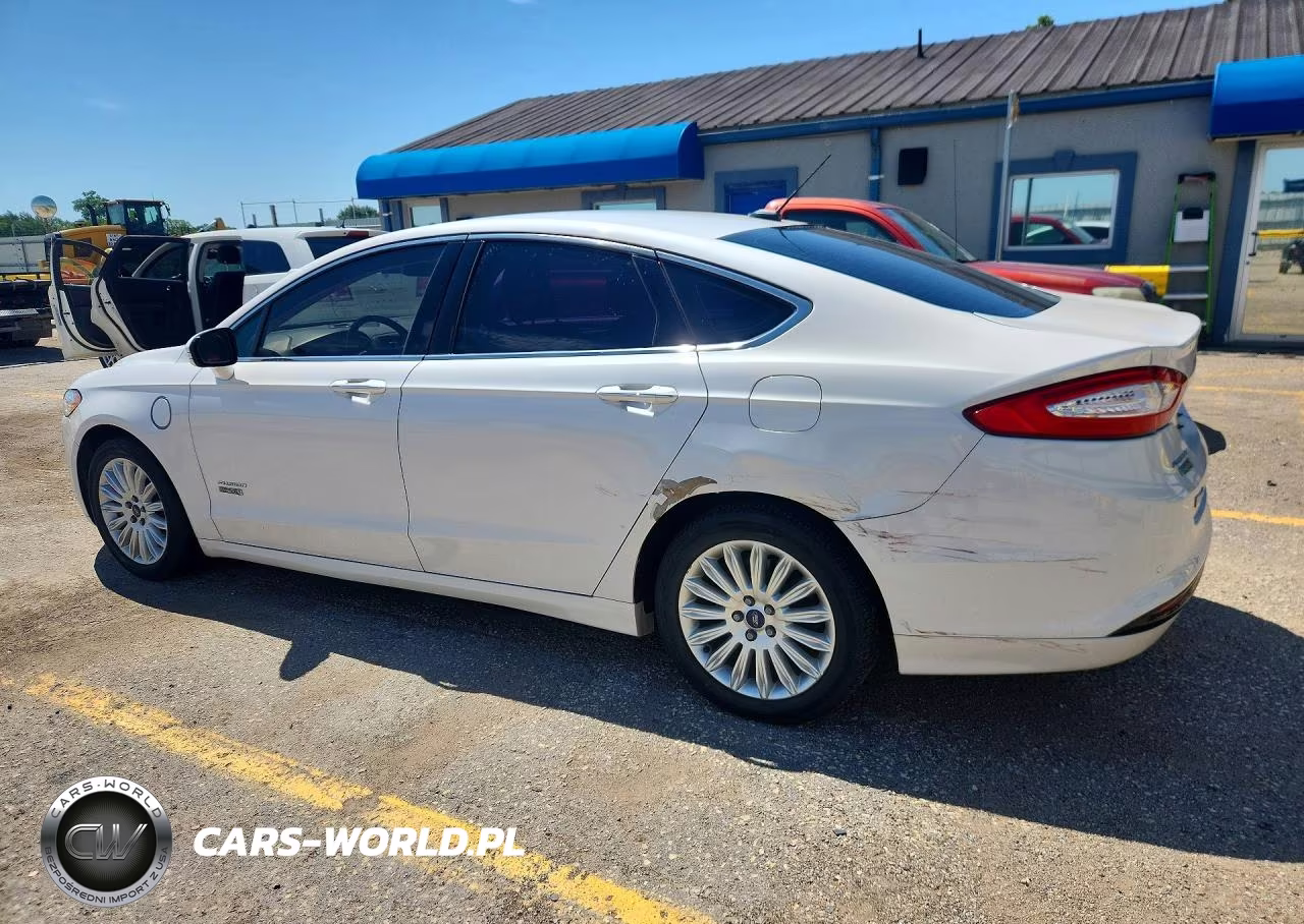 2014 Ford Fusion Titanium Phev VIN:3FA6P0SU0ER355477 - 2