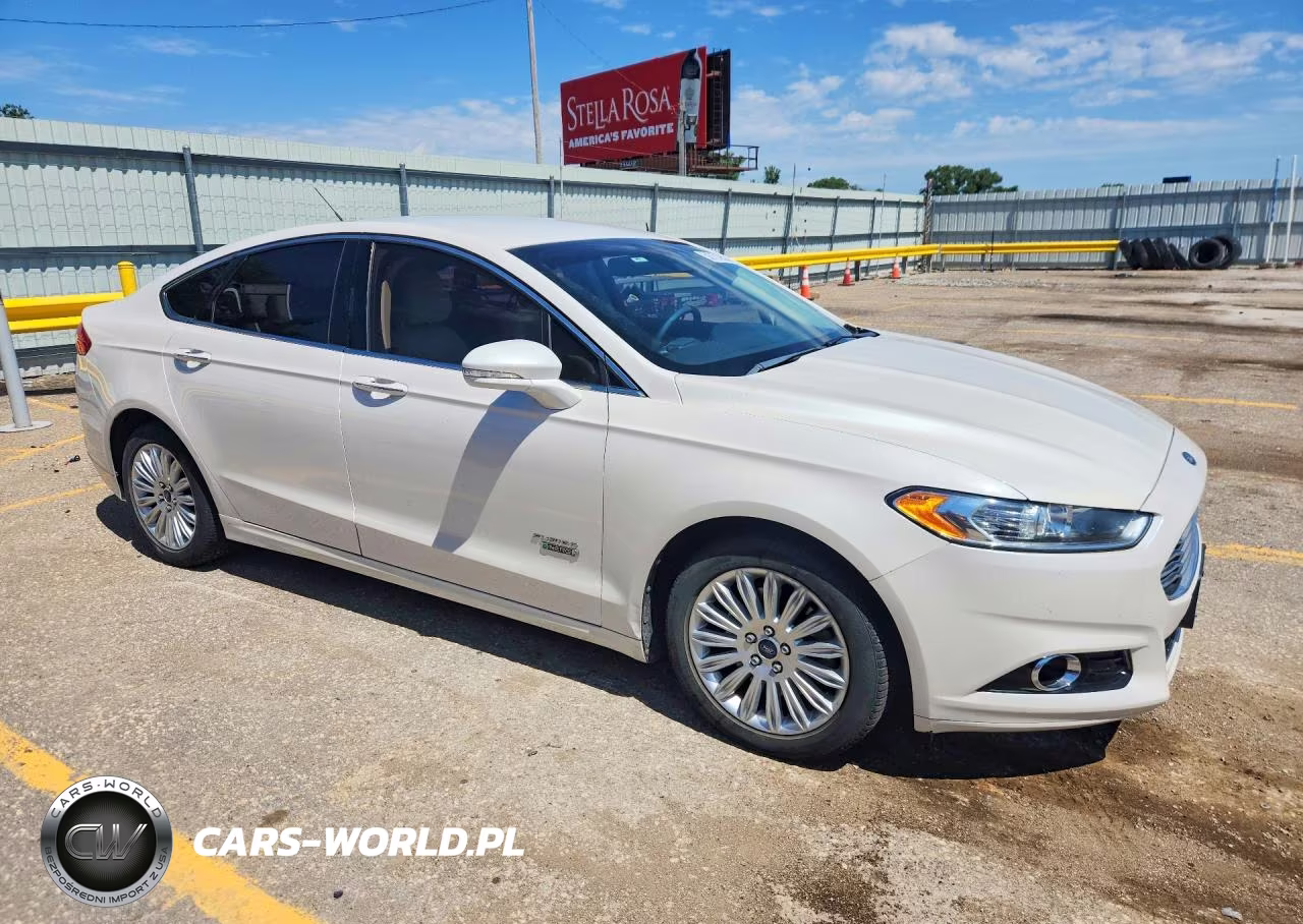 2014 Ford Fusion Titanium Phev VIN:3FA6P0SU0ER355477 - 4