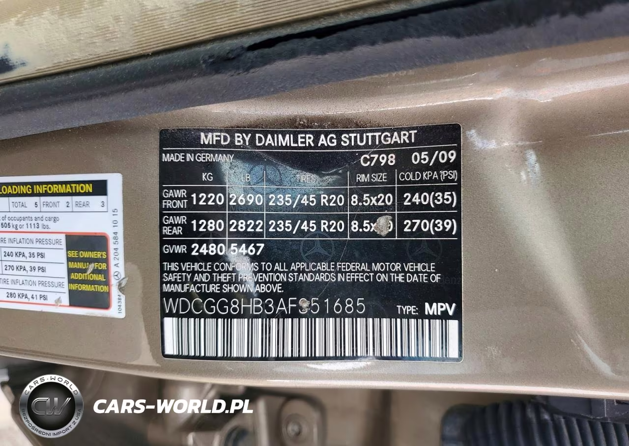 2010 Mercedes-Benz Glk 350 4Matic VIN:WDCGG8HB3AF351685 - 13