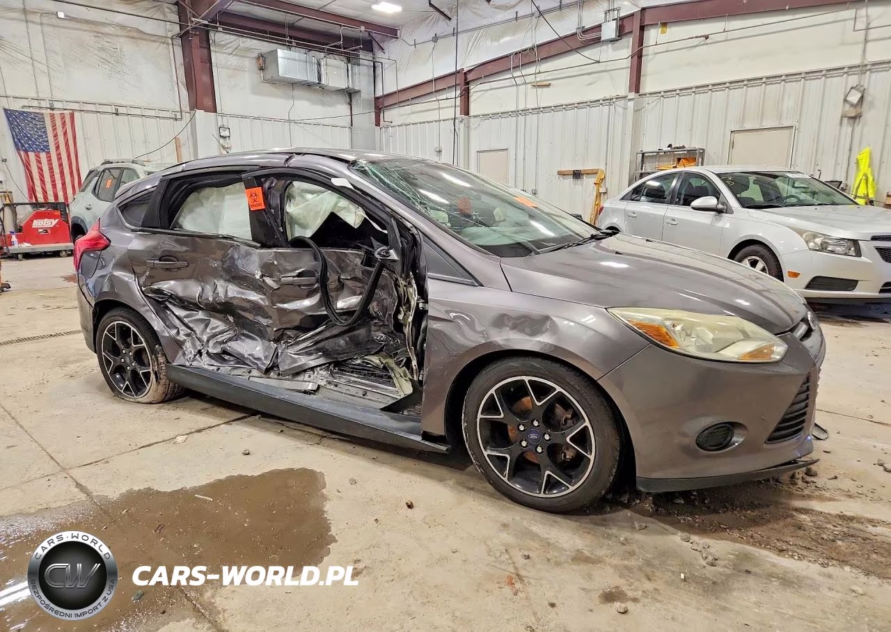 2014 Ford Focus Se VIN:1FADP3K21EL386002 - 4