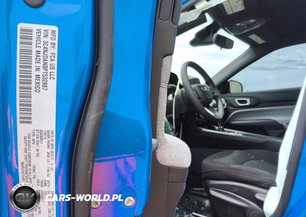 2023 Jeep Compass Sport VIN:3C4NJDAN8PT532887 - 13