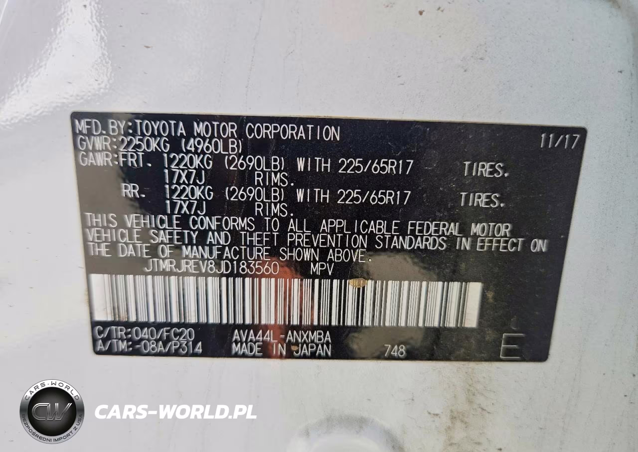 2018 Toyota Rav4 Hybrid Le VIN:JTMRJREV8JD183560 - 12