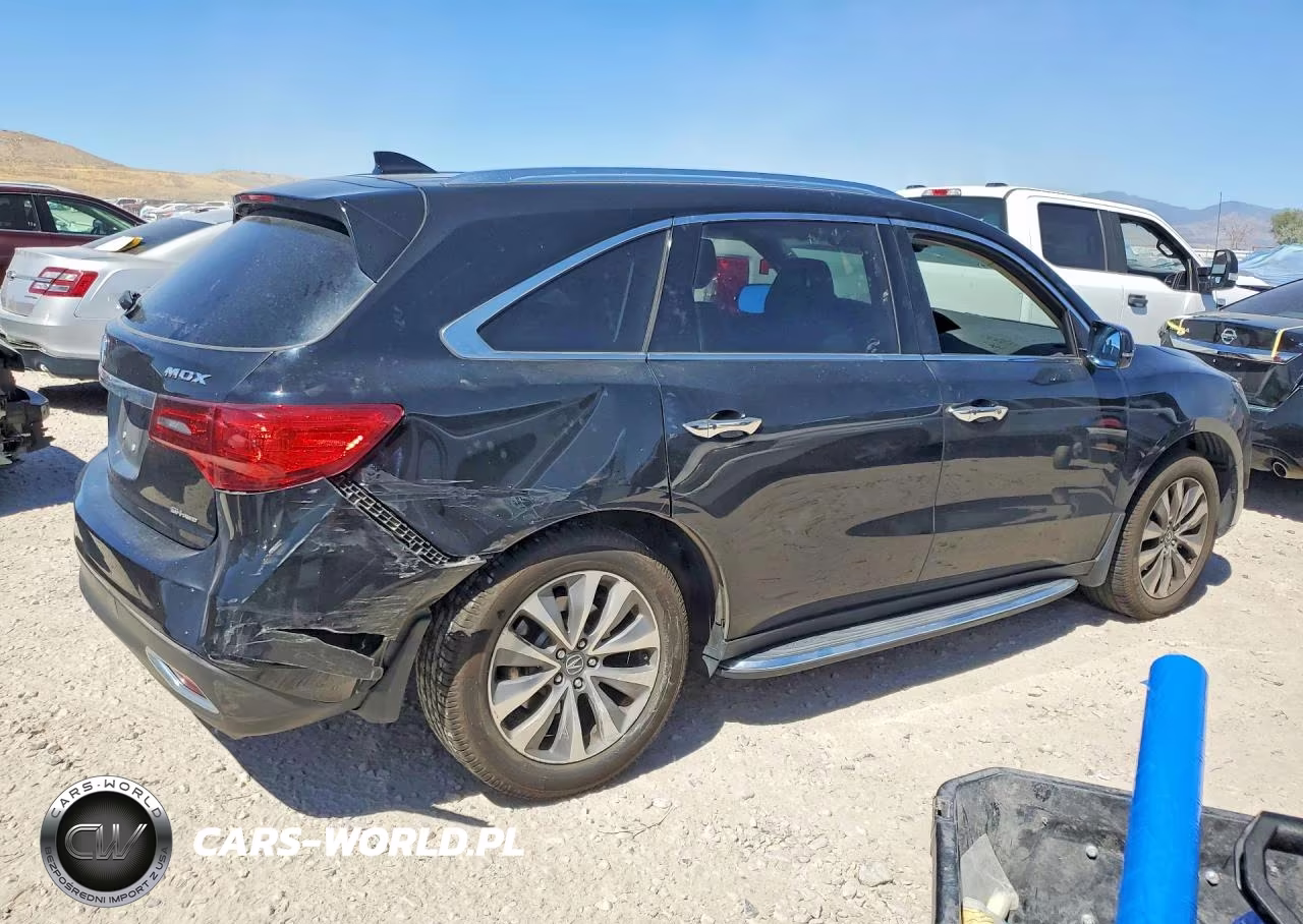 2015 Acura Mdx Technology VIN:5FRYD4H48FB017823 - 3