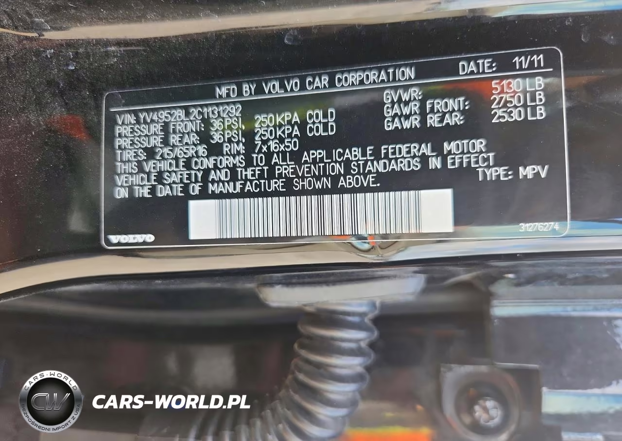 2012 Volvo Xc70 3.2 VIN:YV4952BL2C1131292 - 12