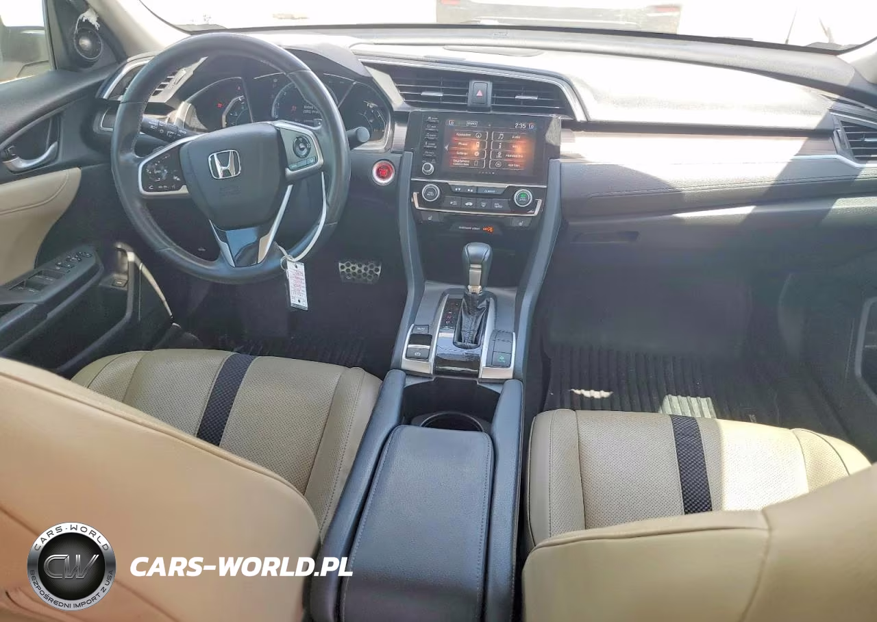 2019 Honda Civic Touring VIN:19XFC1F90KE208578 - 8