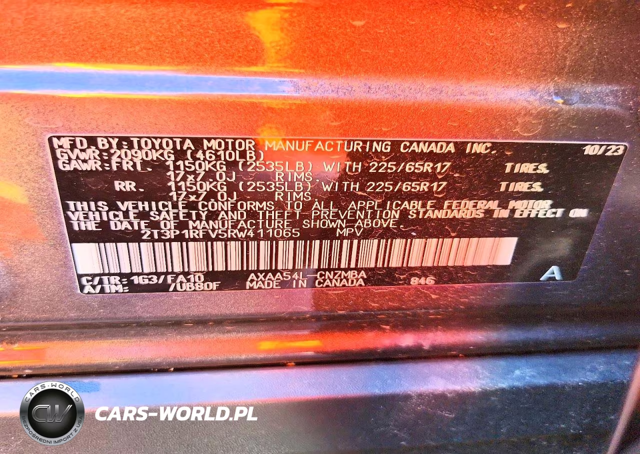 2024 Toyota Rav4 Xle VIN:2T3P1RFV5RW411065 - 13