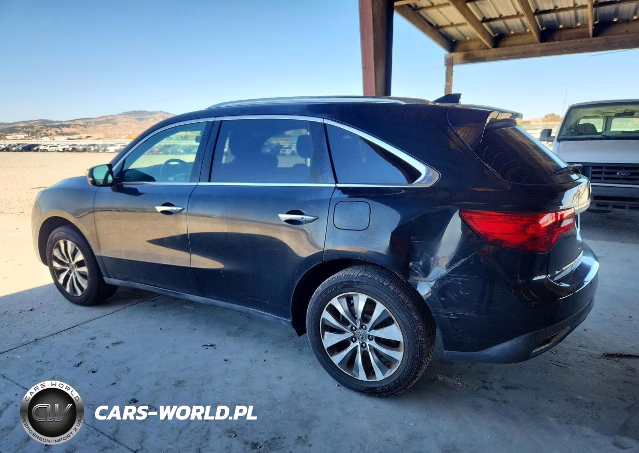 2014 Acura Mdx Advance VIN:5FRYD3H86EB018805 - 2