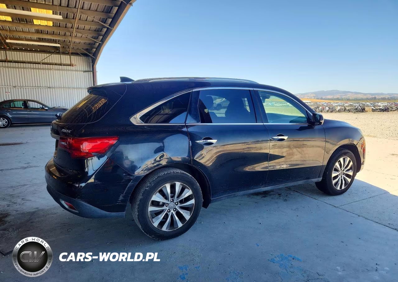 2014 Acura Mdx Advance VIN:5FRYD3H86EB018805 - 3