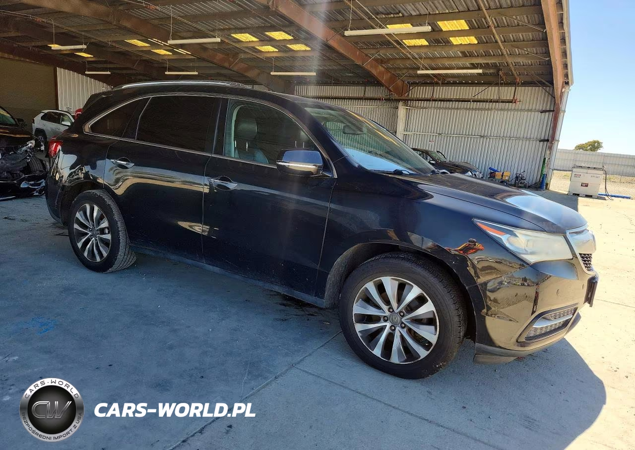 2014 Acura Mdx Advance VIN:5FRYD3H86EB018805 - 4