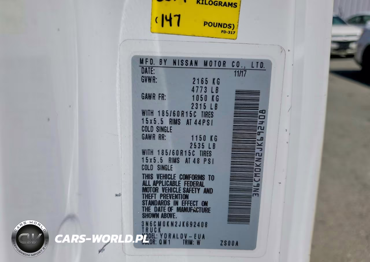 2018 Nissan Nv200 S VIN:3N6CM0KN2JK692408 - 13