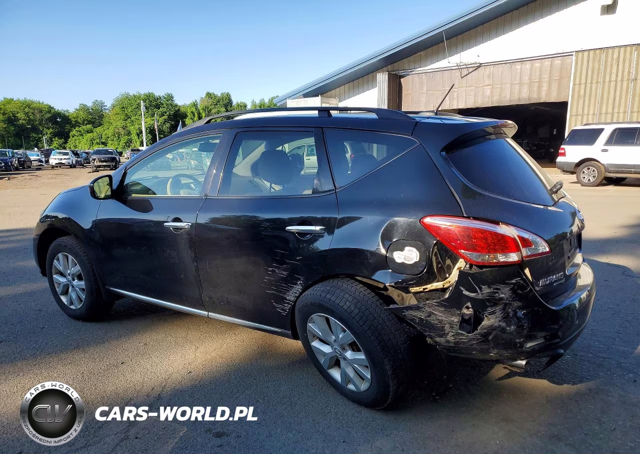 2014 Nissan Murano Sv VIN:JN8AZ1MW8EW530594 - 2