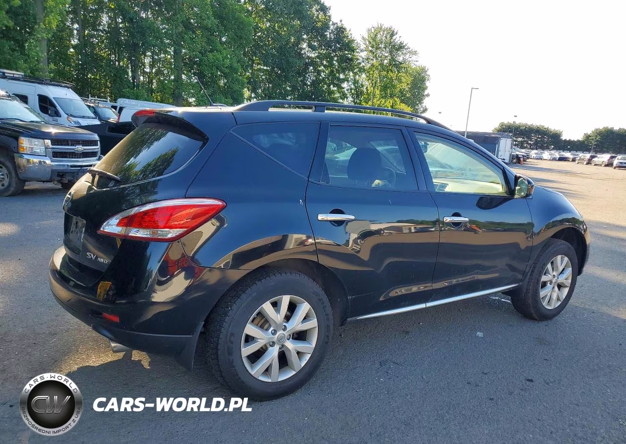 2014 Nissan Murano Sv VIN:JN8AZ1MW8EW530594 - 3