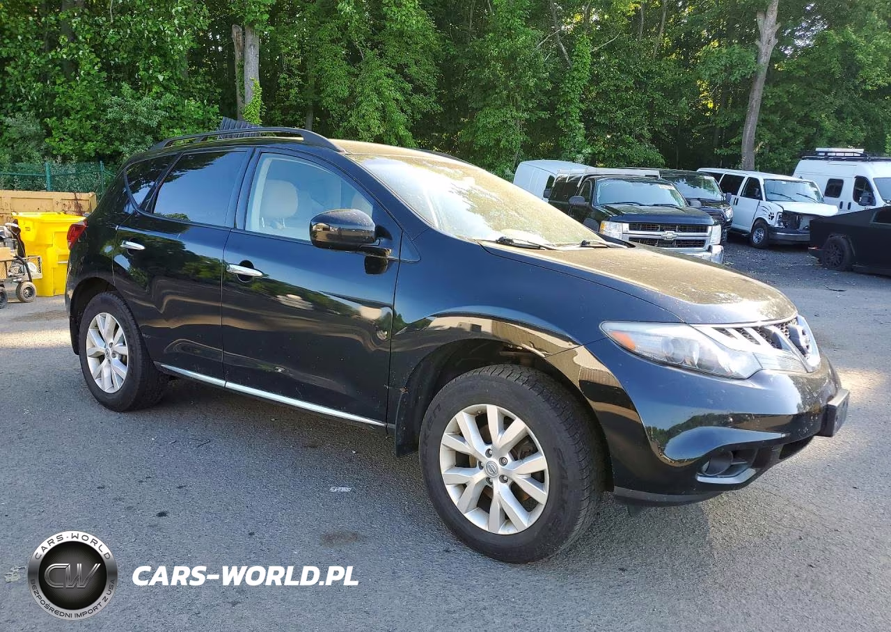 2014 Nissan Murano Sv VIN:JN8AZ1MW8EW530594 - 4