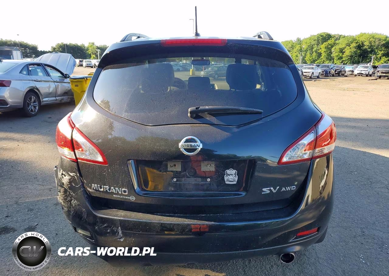 2014 Nissan Murano Sv VIN:JN8AZ1MW8EW530594 - 6