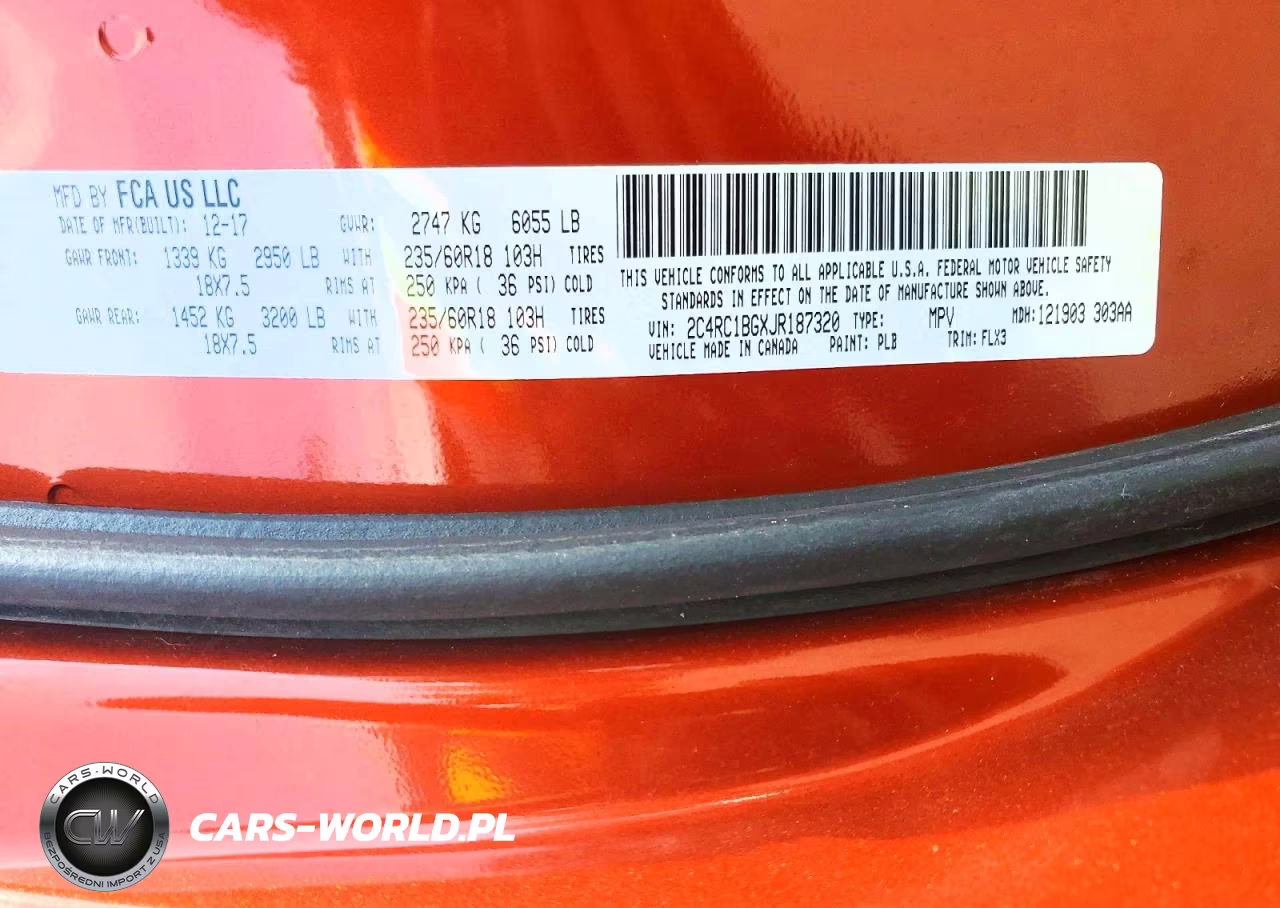 2018 Chrysler Pacifica Touring L VIN:2C4RC1BGXJR187320 - 13