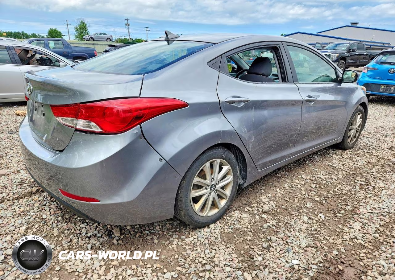 2015 Hyundai Elantra Se VIN:KMHDH4AE4FU223375 - 3