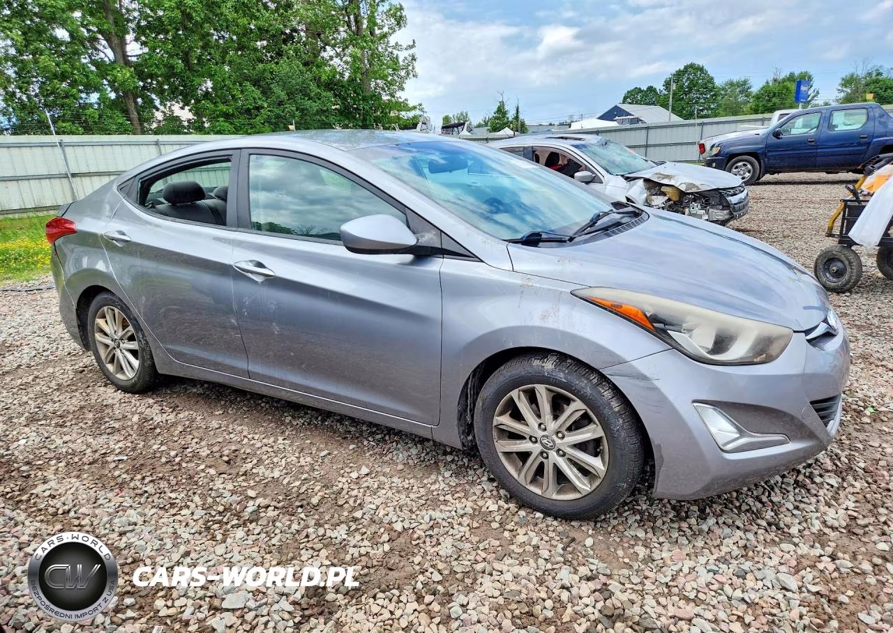 2015 Hyundai Elantra Se VIN:KMHDH4AE4FU223375 - 4