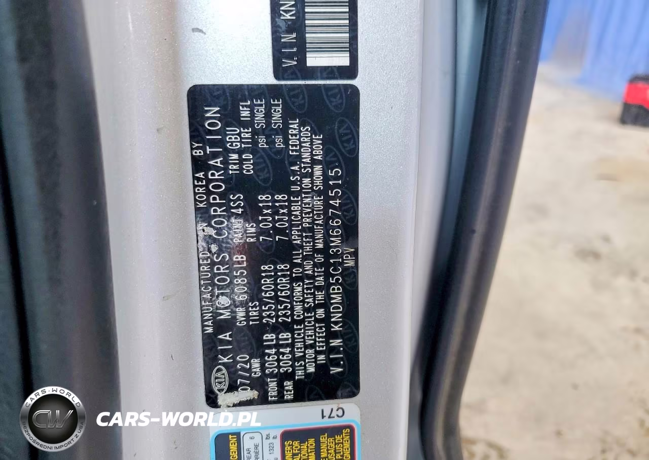 2021 Kia Sedona Ex VIN:KNDMB5C13M6674515 - 13