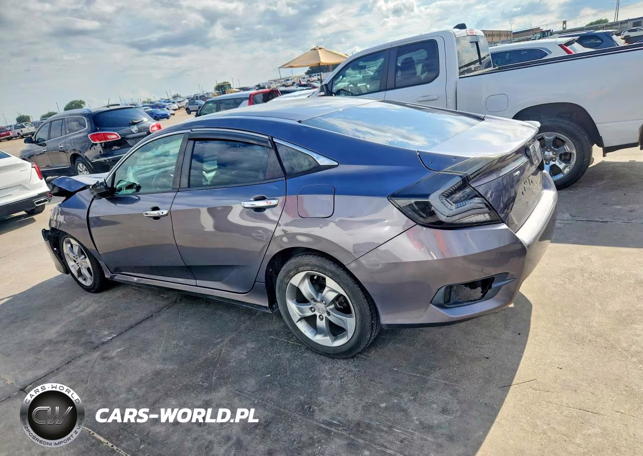2017 Honda Civic Lx VIN:19XFC2F50HE066129 - 2