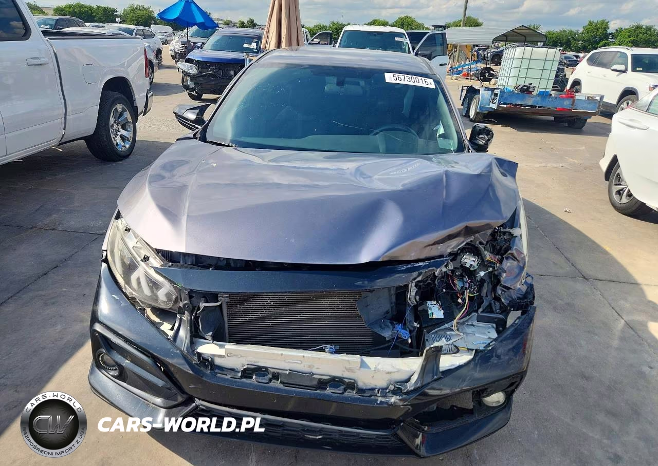 2017 Honda Civic Lx VIN:19XFC2F50HE066129 - 5