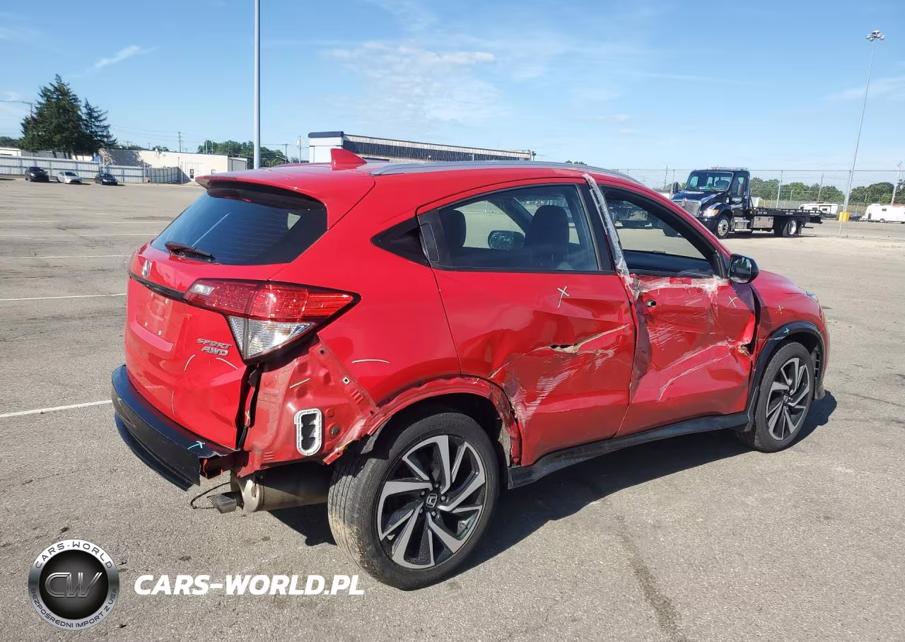 2020 Honda Hr-V Sport VIN:3CZRU6H19LG700301 - 3
