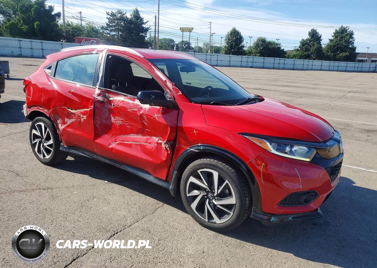 2020 Honda Hr-V Sport VIN:3CZRU6H19LG700301 - 4