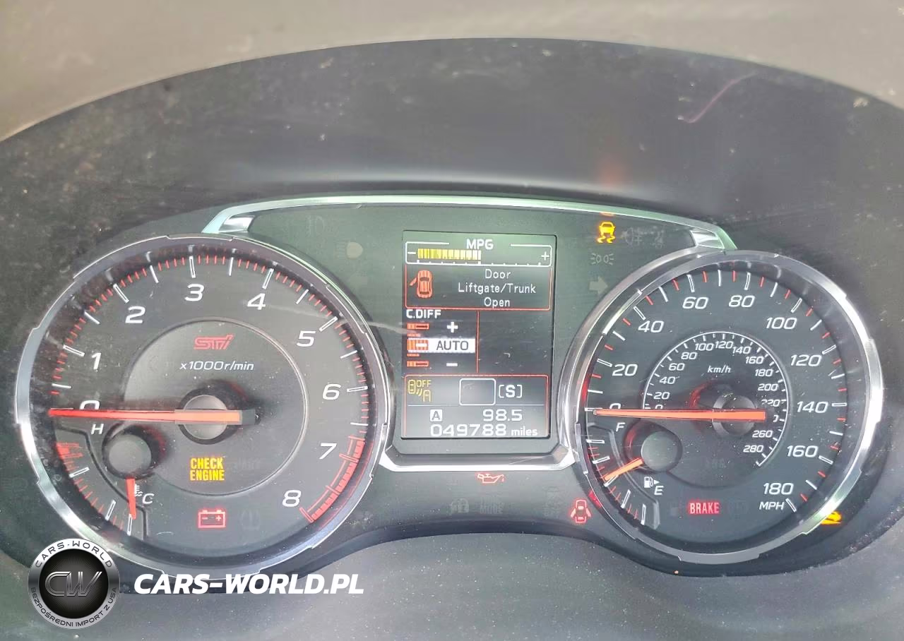 2018 Subaru Wrx Sti Limited VIN:JF1VA2T6XJ9836383 - 9
