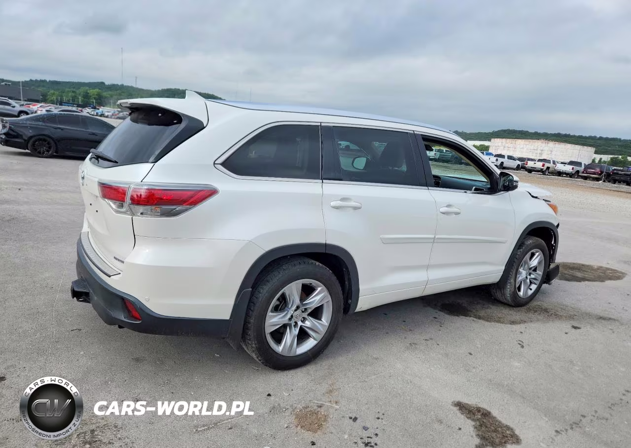 2015 Toyota Highlander Limited VIN:5TDYKRFHXFS078712 - 3