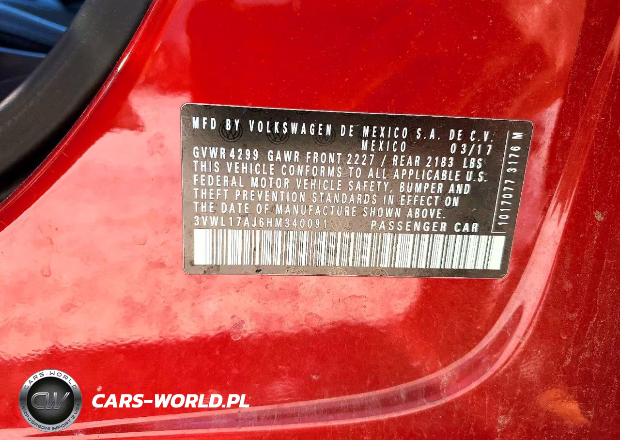2017 Volkswagen Jetta Sel VIN:3VWL17AJ6HM340091 - 13