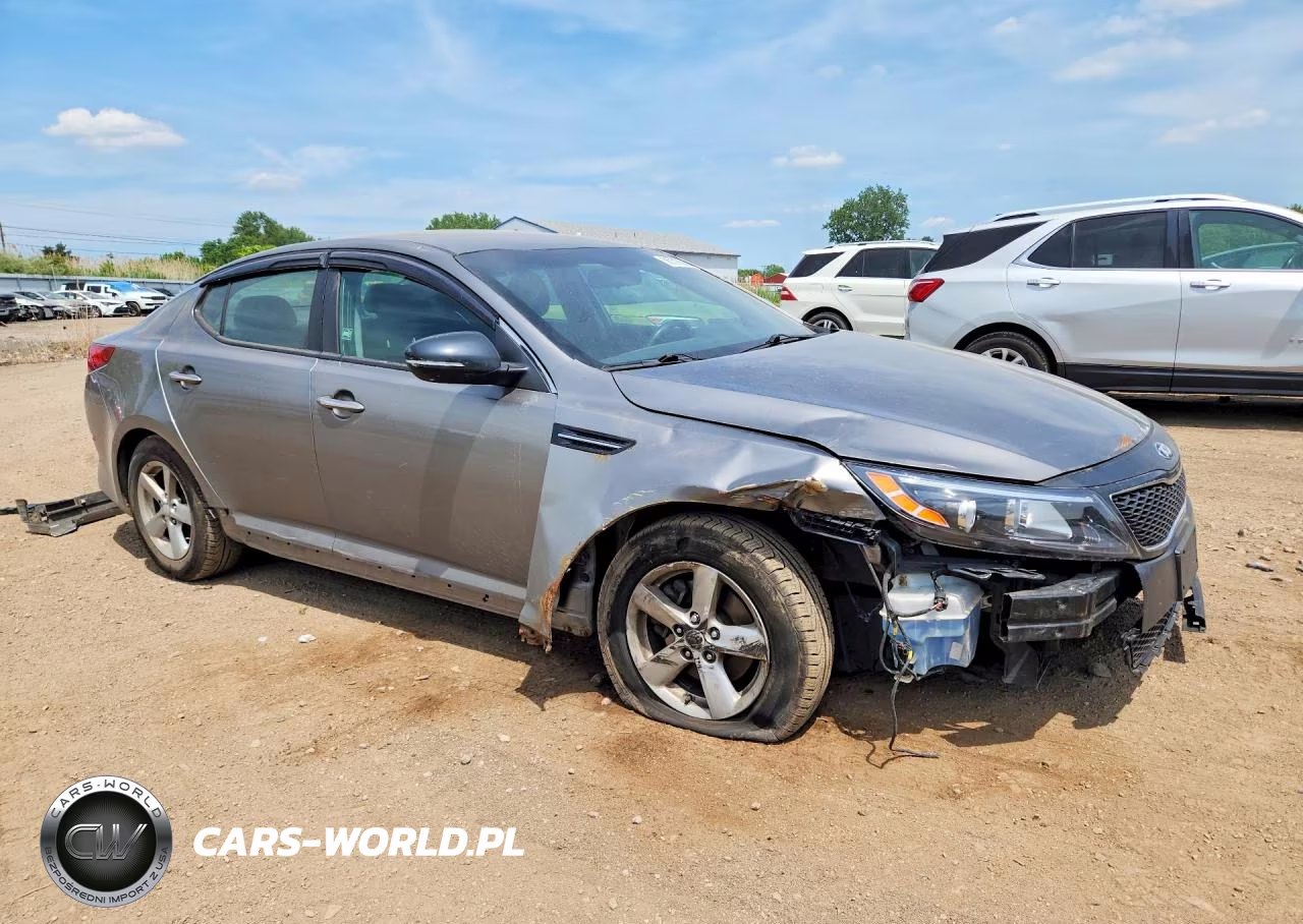 2015 Kia Optima Lx VIN:5XXGM4A76FG504405 - 4