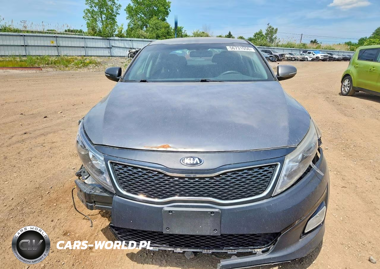 2015 Kia Optima Lx VIN:5XXGM4A76FG504405 - 5