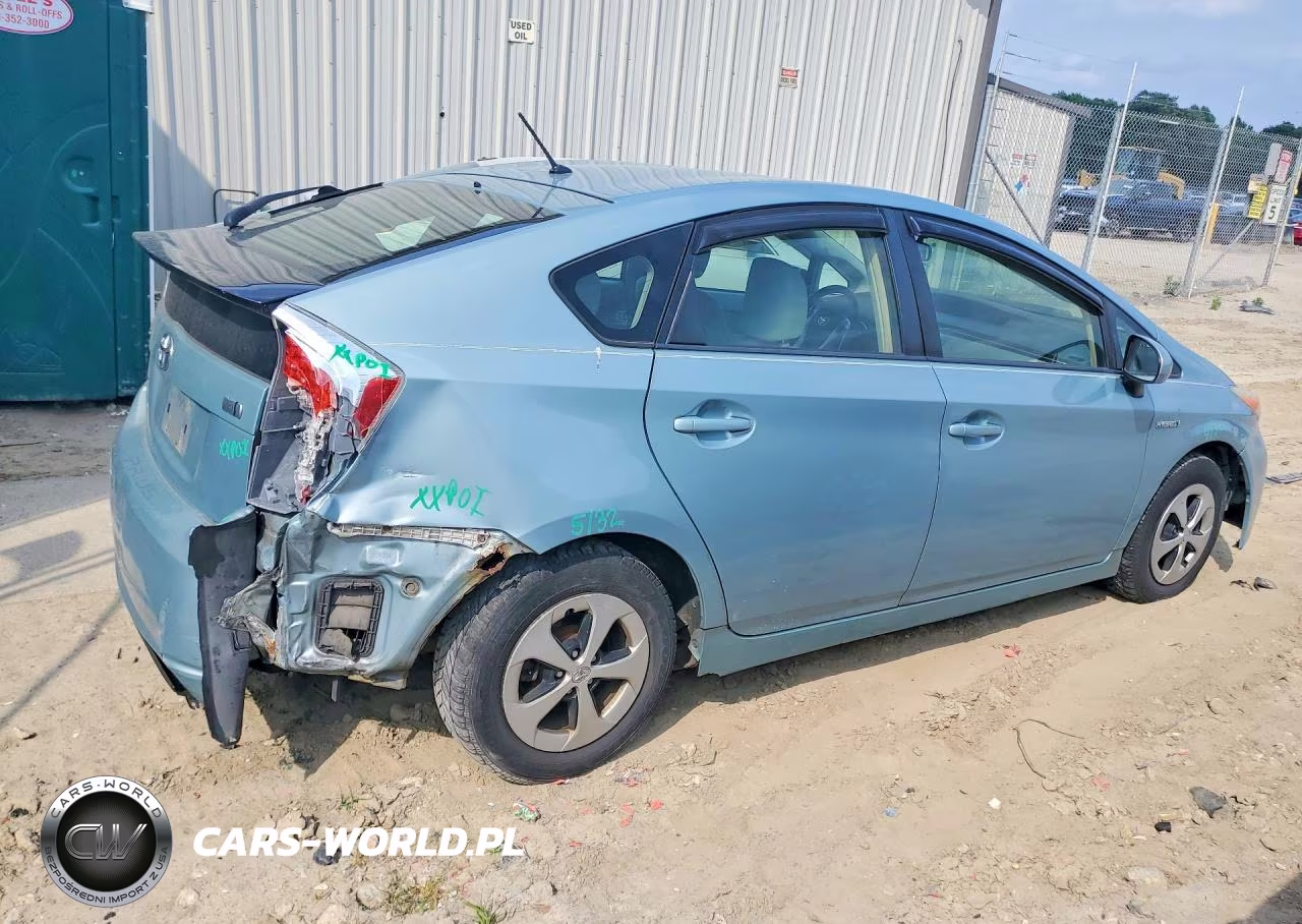 2012 Toyota Prius Two VIN:JTDKN3DU3C5406242 - 3