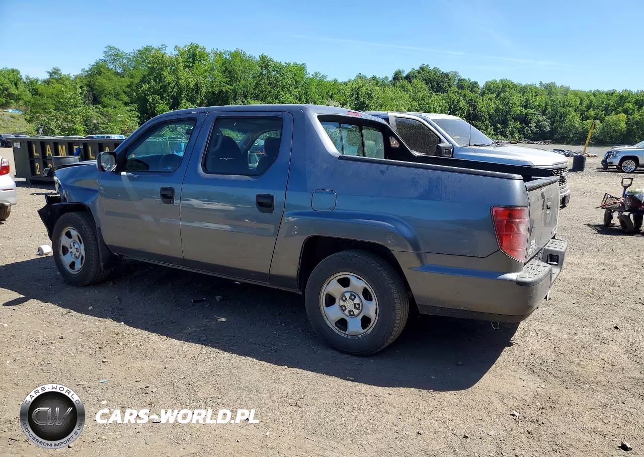 2010 Honda Ridgeline Rt VIN:5FPYK1F2XAB013683 - 2