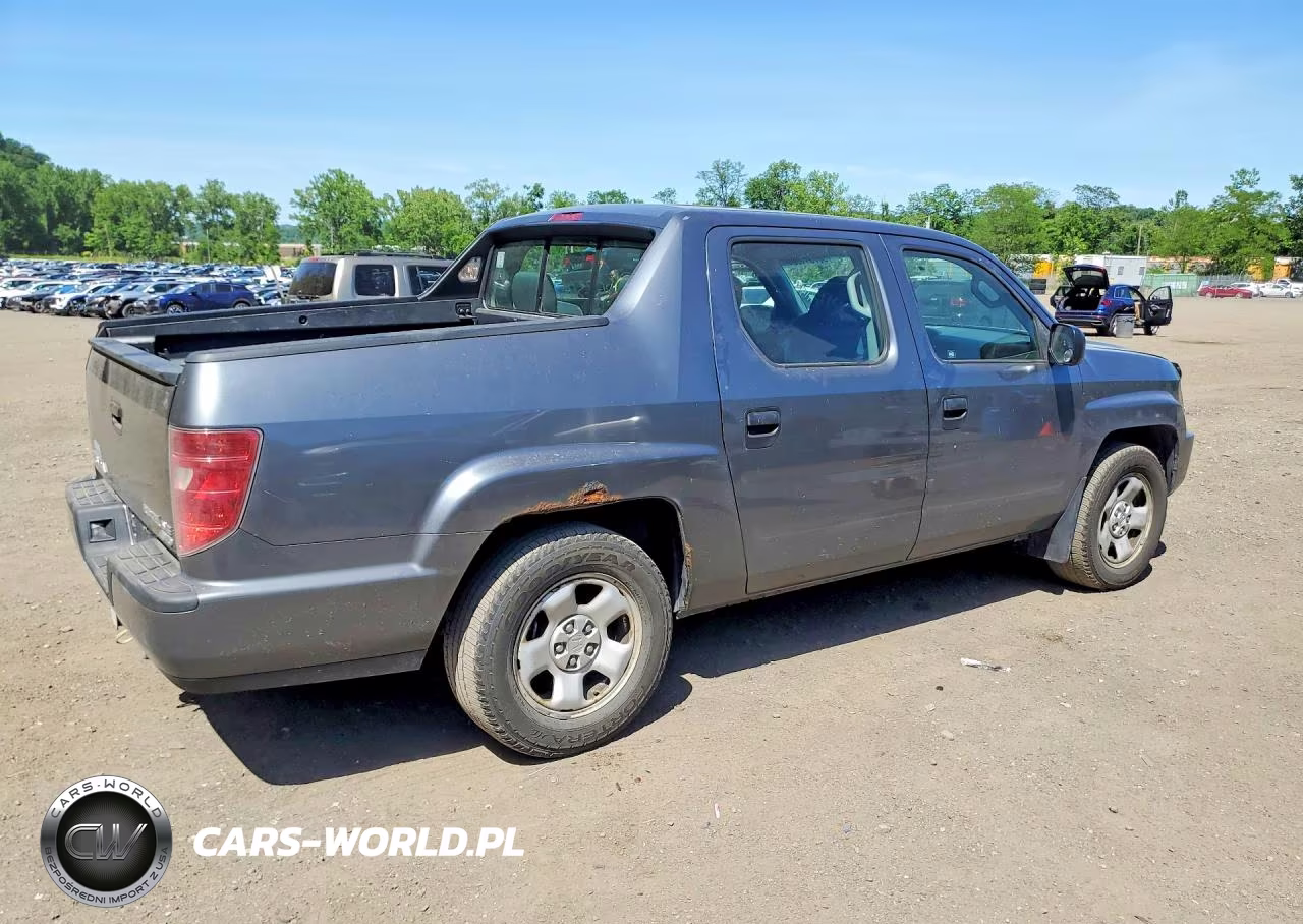 2010 Honda Ridgeline Rt VIN:5FPYK1F2XAB013683 - 3