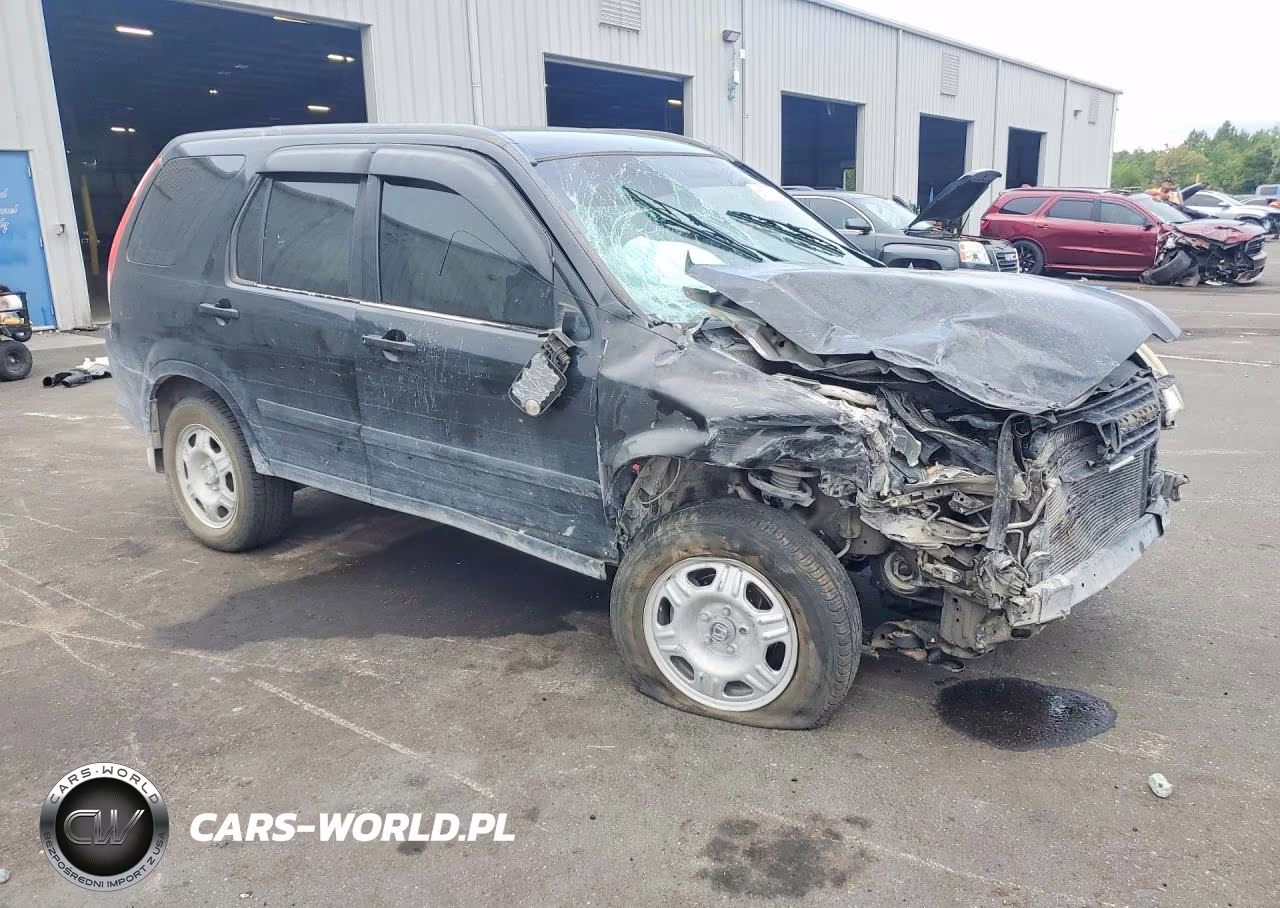 2005 Honda Cr-V Lx VIN:SHSRD68585U302426 - 4