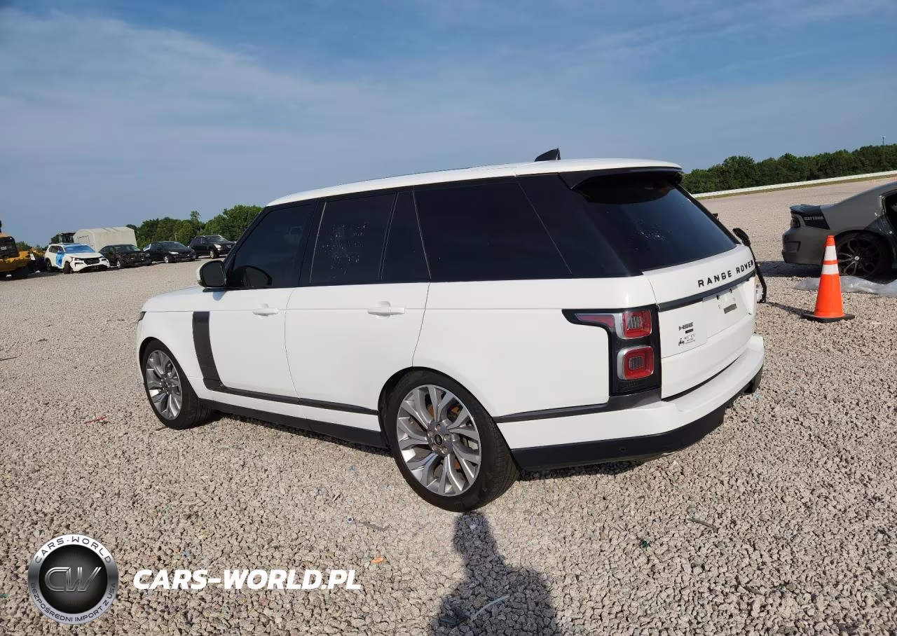 2020 Land Rover Range Rover Hse VIN:SALGS2RU2LA405830 - 2