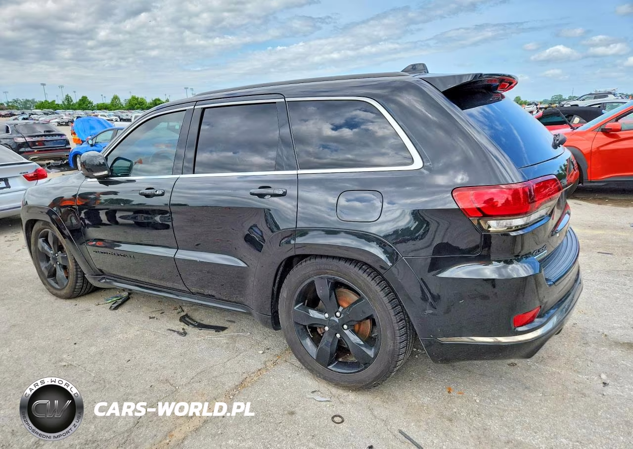 2016 Jeep Grand Cherokee Overland VIN:1C4RJFCM0GC302614 - 2