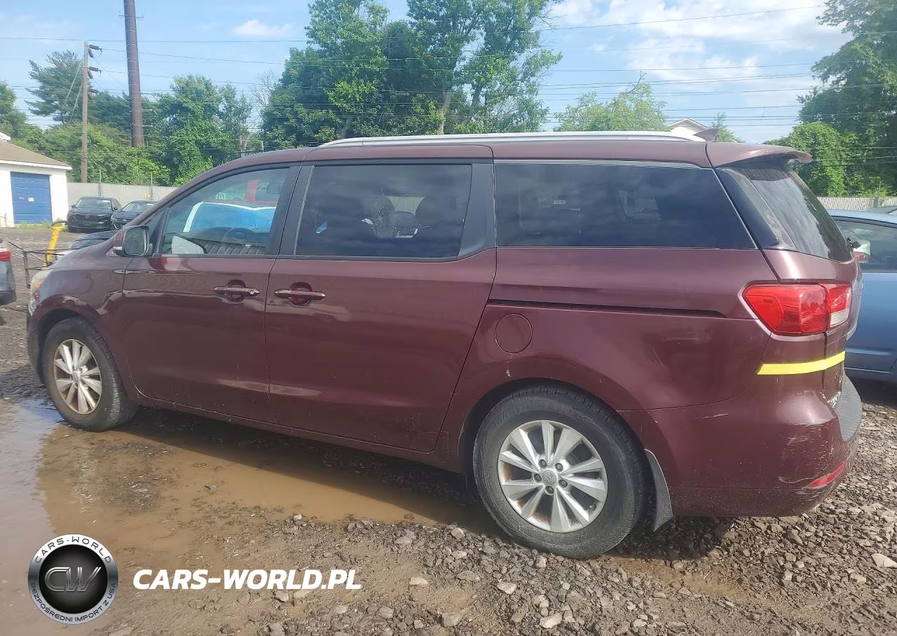 2015 Kia Sedona Lx VIN:KNDMB5C17F6054978 - 2