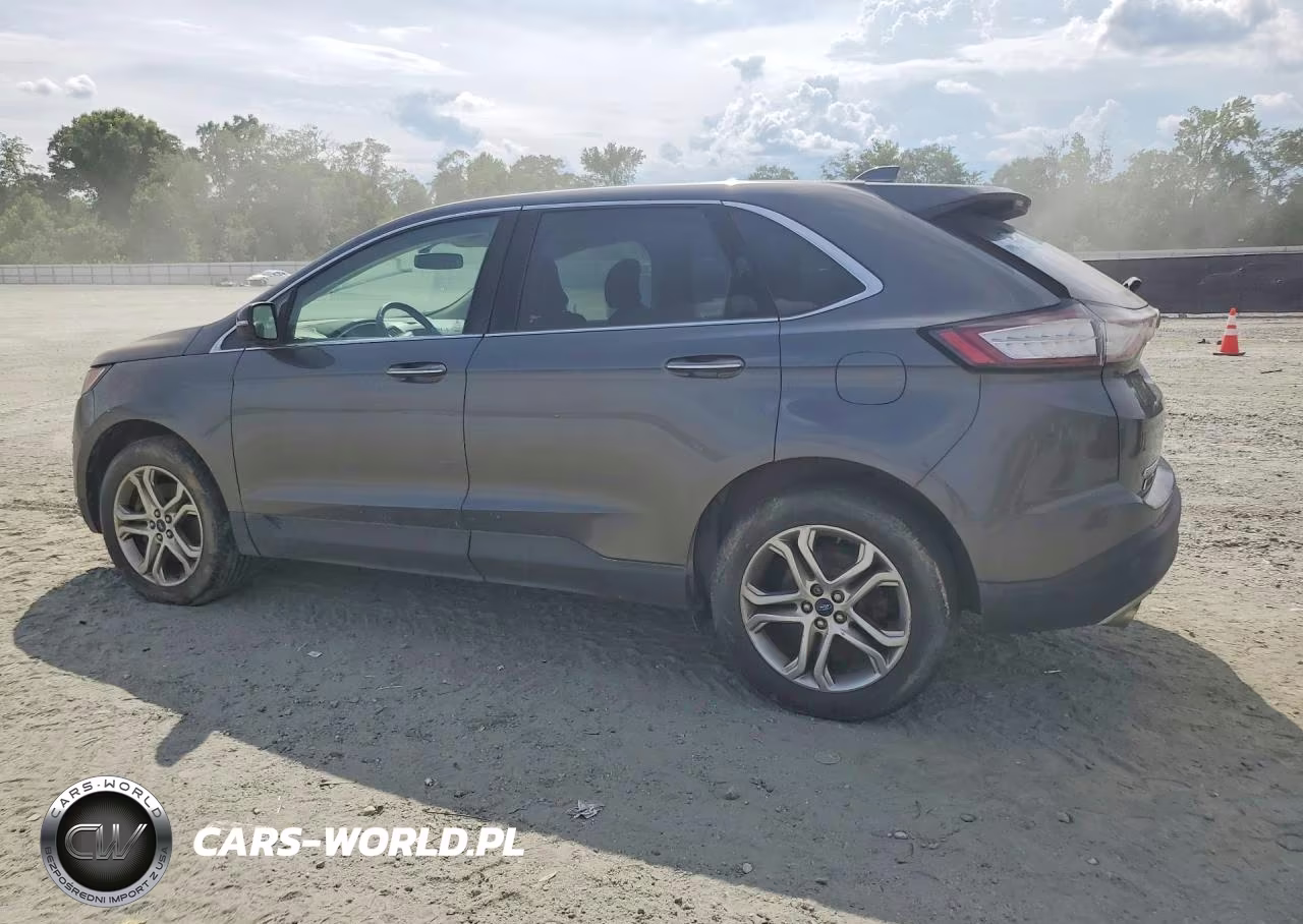 2017 Ford Edge Titanium VIN:2FMPK4K92HBB12056 - 2