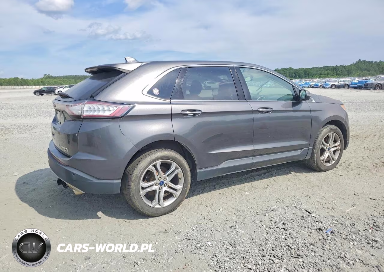 2017 Ford Edge Titanium VIN:2FMPK4K92HBB12056 - 3