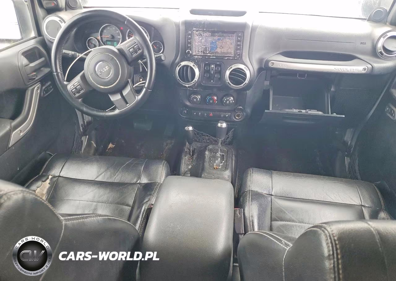 2012 Jeep Wrangler Unlimited Sahara VIN:1C4BJWEG7CL150012 - 8