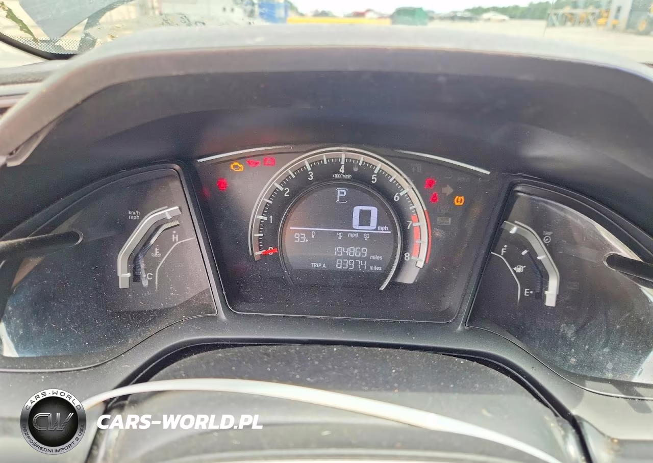 2016 Honda Civic Lx VIN:19XFC2F55GE071728 - 10