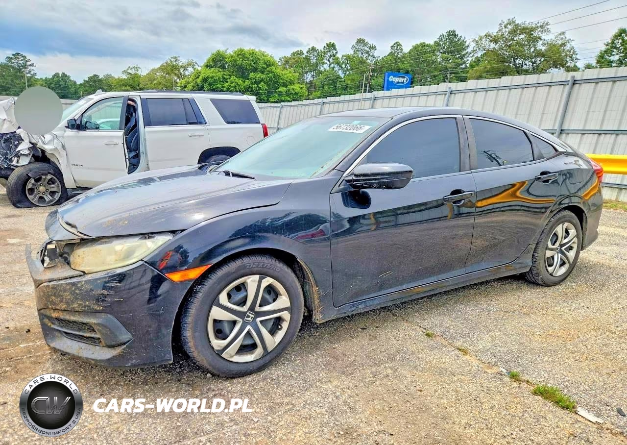 2016 Honda Civic Lx VIN:19XFC2F55GE071728 - 2